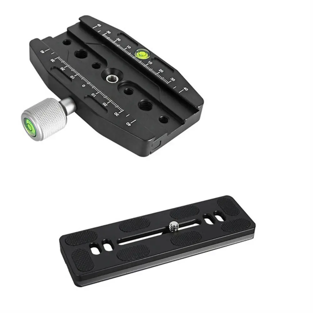 Versatile Aluminum Alloy Camera Clamp with Quick Release Plates