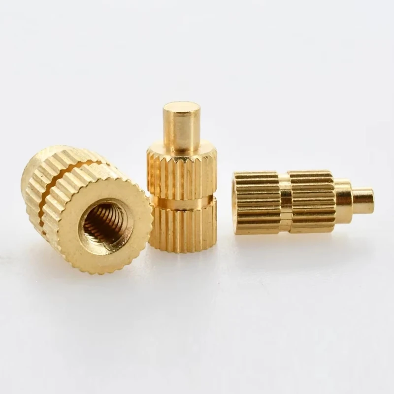 A83I-Heat Set Insert Tool M2-M8 Hot Melt Brass Knurled Nut Embedded Insertion Tip Press Adapter TS100/TS101 Soldering Iron