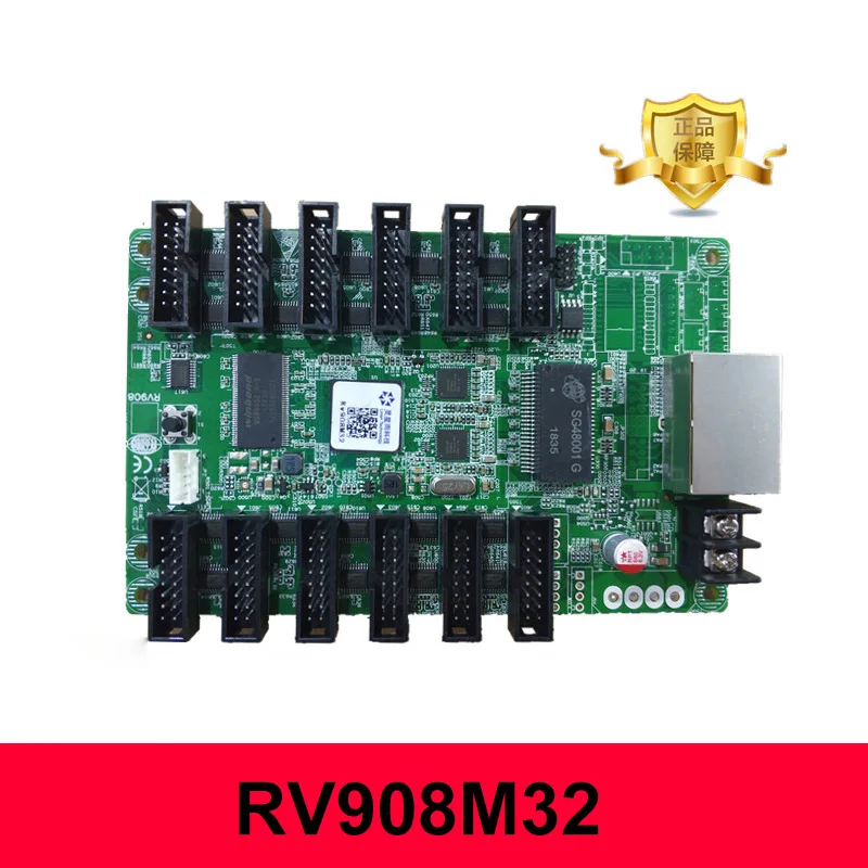 LINSN RV908M32 Receiving Card LED Display Control System,Suggest 1/32 Scan Full-Color LED Module RV908