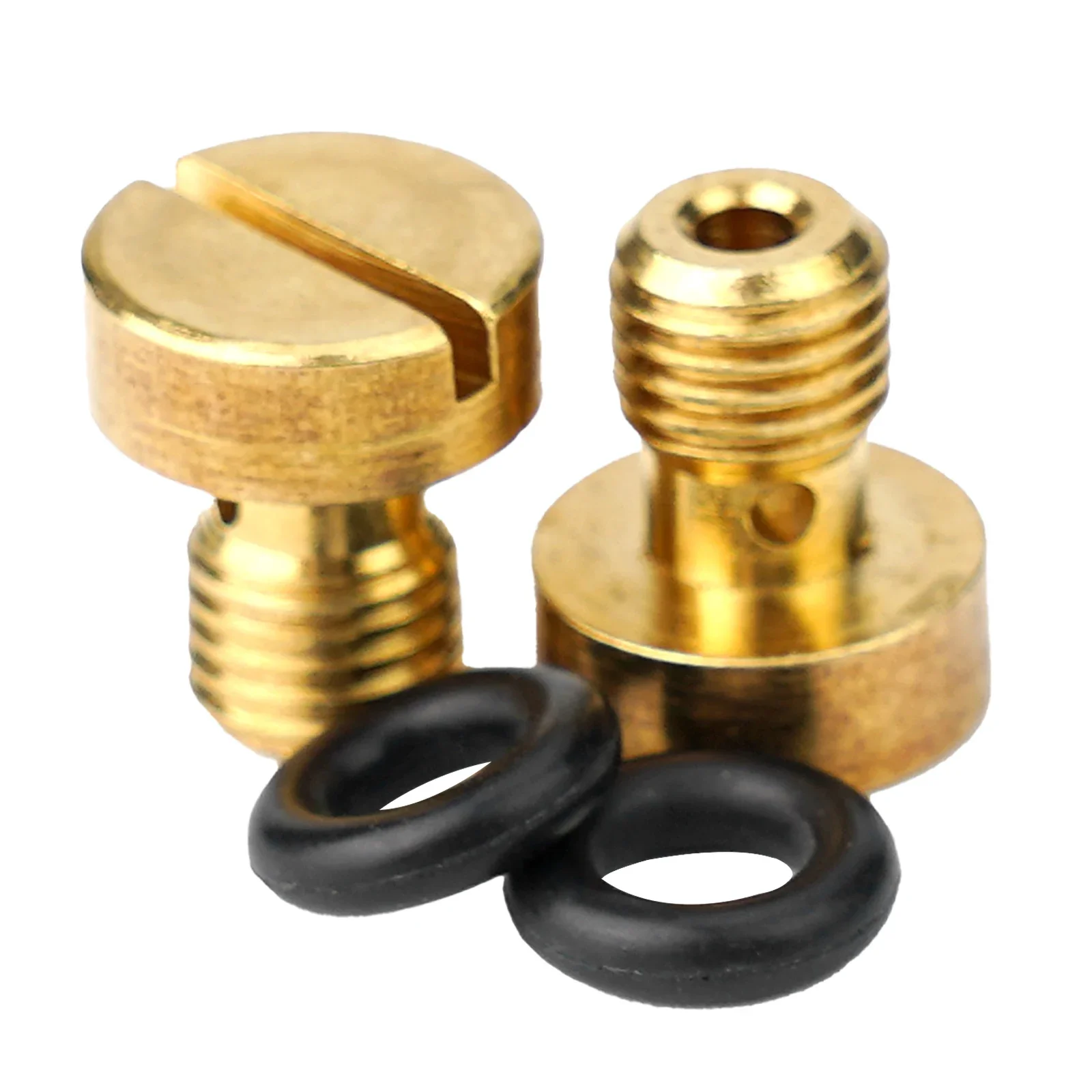 

2pcs Float Bowl Drain Screws With 2X O-rings For CB100K Super Sport For XL100 For SL125K Motosport For CB77 Super Hawk 305