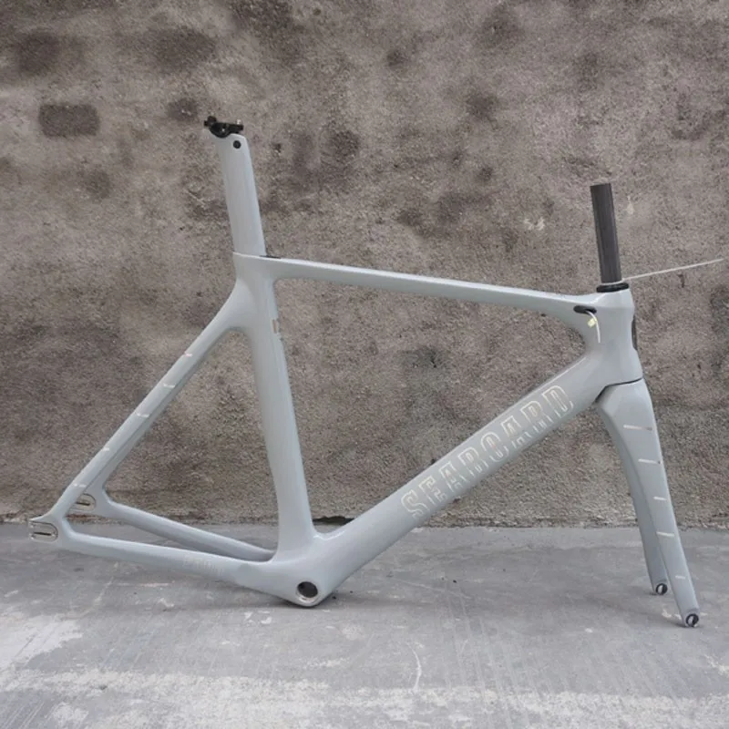 津波エアロカーボンフレームセットseaboard FA06 700C固定ギア自転車