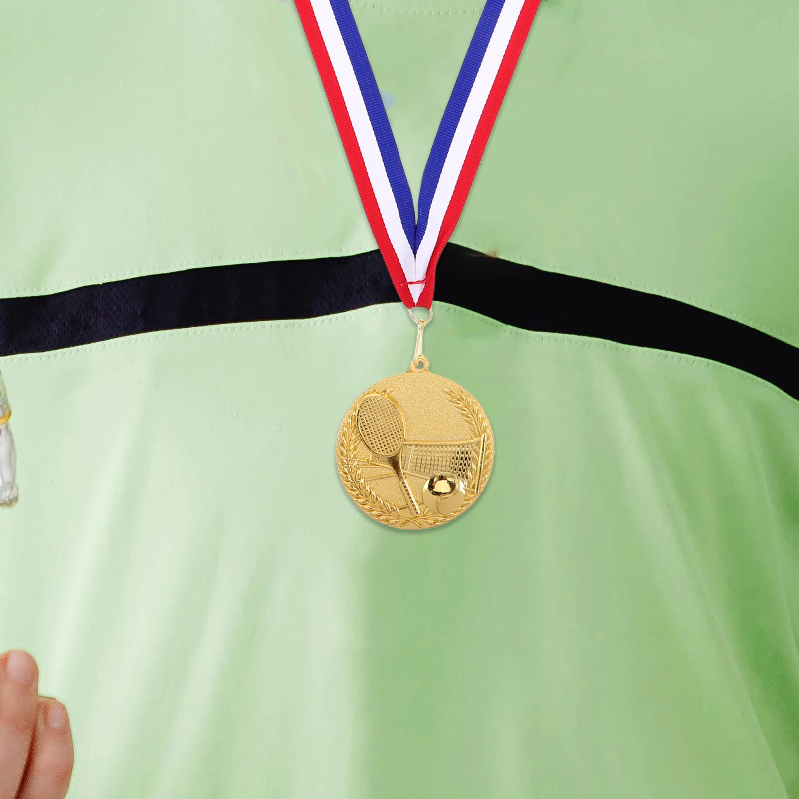 Durable Tennis Medals Kids Sports Awards Metal Trophies Club School Souvenirs Participation Medals For Bulk Metal Medal Team