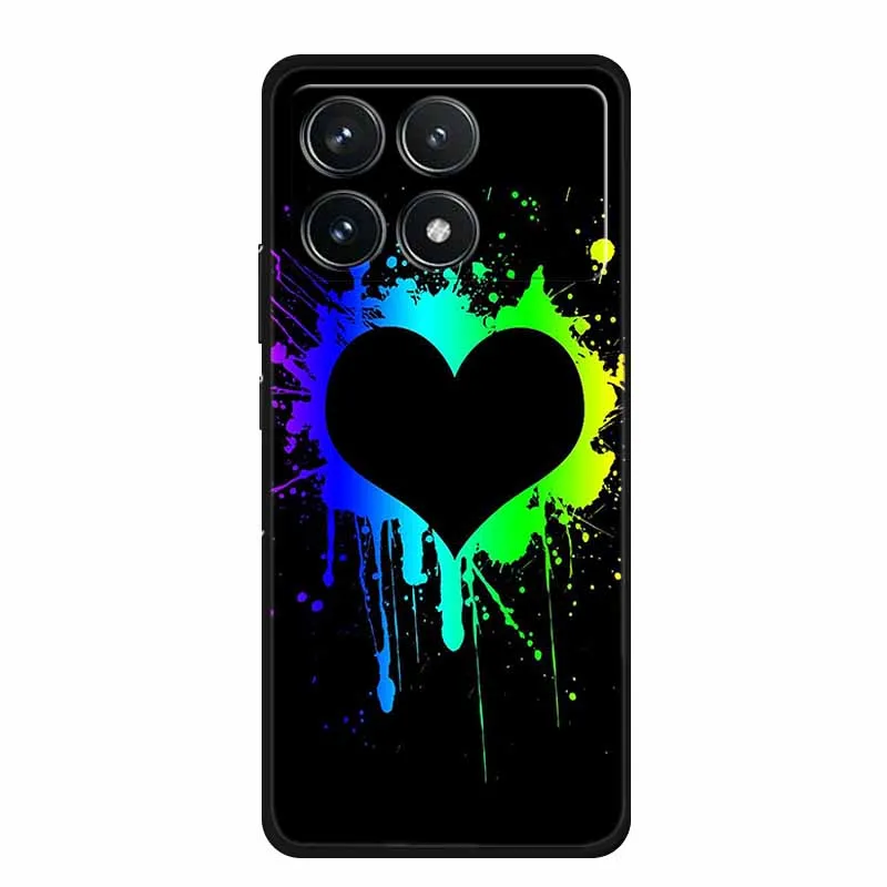 Silicone TPU Soft Shockproof Phone Case - Black