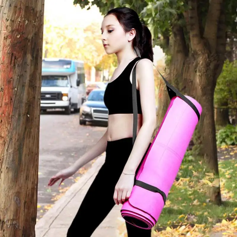 Yoga Strap Carrier Sling Yoga Carrying Strap Exercise Mat Carrier Anti-Slip Mat Adjustable yoga strap