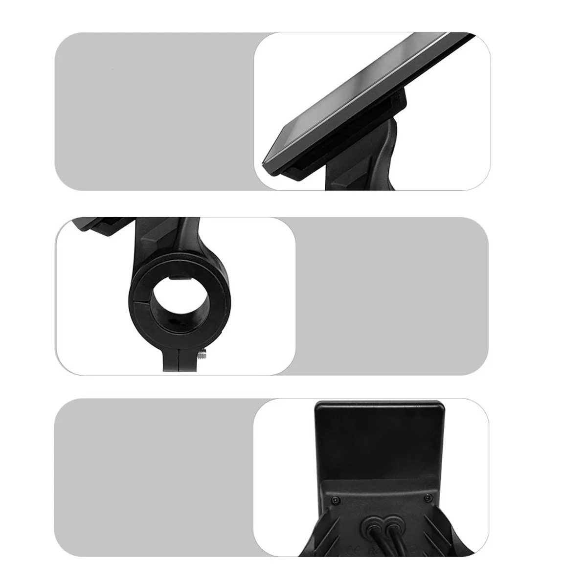 

Electric Bike LCD Meter 5 Pin 24V 36V 48V 60V Universal Electric Scooter M5 LCD Panel Screen Waterproof Connector