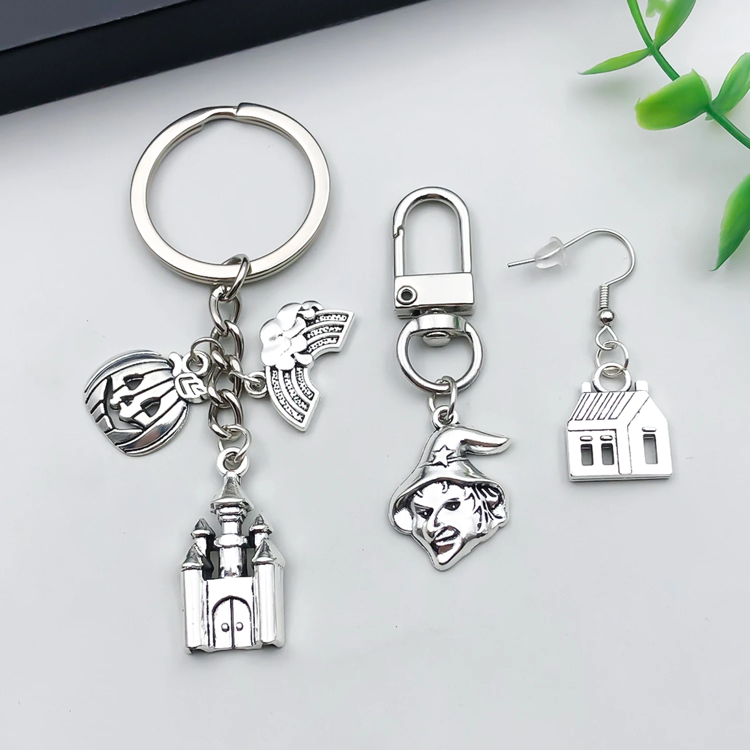 Antique Silver Charm Set | Bohemian Jewelry & Accessories Creation | Wizard of Oz Inspiration | 75 Pieces