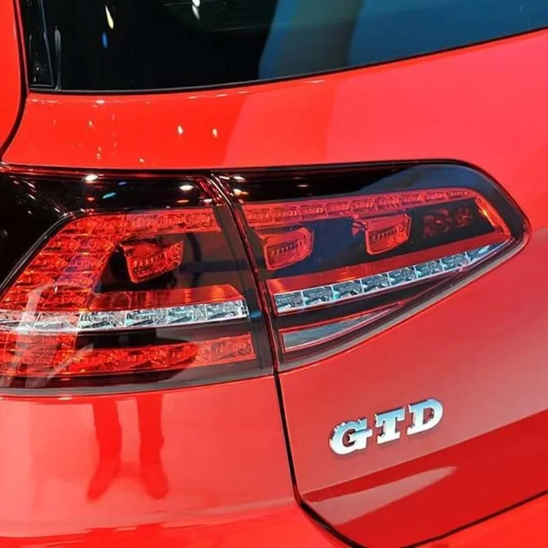 Premium 3D Metal GTD Logo Rear Trunk Emblem Badge Sticker Decal