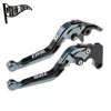 Fit For FJR 1300 2004-2017 FJR1300 FJR-1300 CNC Accessories Folding Extendable Brake Clutch Levers Adjustable Handle Set 4