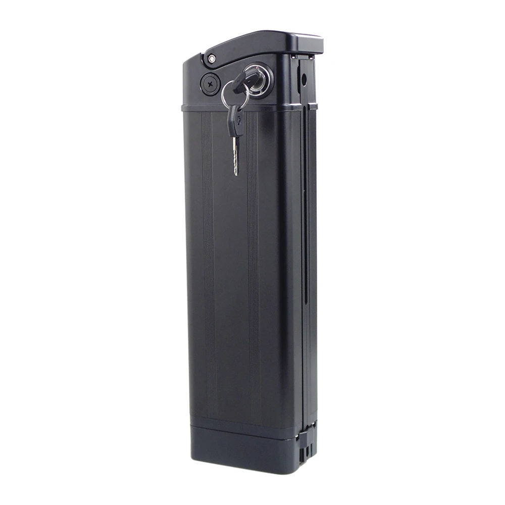 Velobecane Velo electric fatbike pliant neige pliant Ebike 36V 13Ah 15Ah 17.5Ah 21Ah argent poisson pliable Ebike Batteries