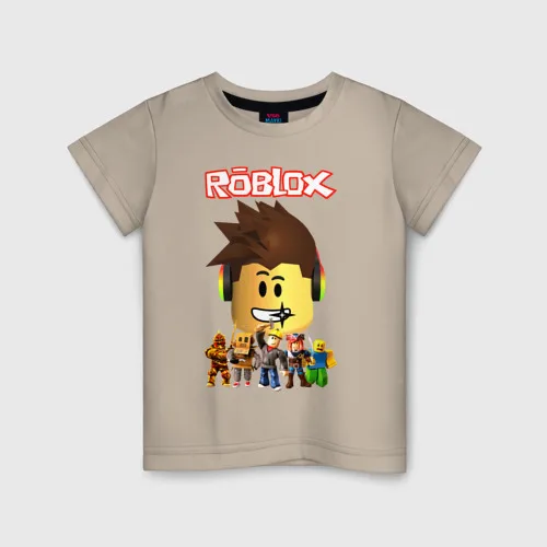 Children's T-shirt 3d Roblox Oof Meme - T-shirts - AliExpress