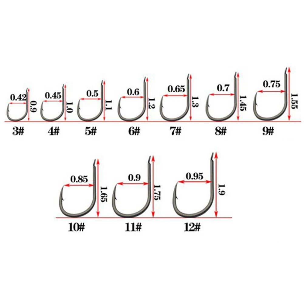 Metal Fishing Hooks Kit for Sea Fishing