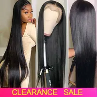 Sophia-Perruque Brésilienne Naturelle de Cheveux Lisses, 4 Tages, 13x4, 13x6, 360 de Densité, 30 Pouces 1