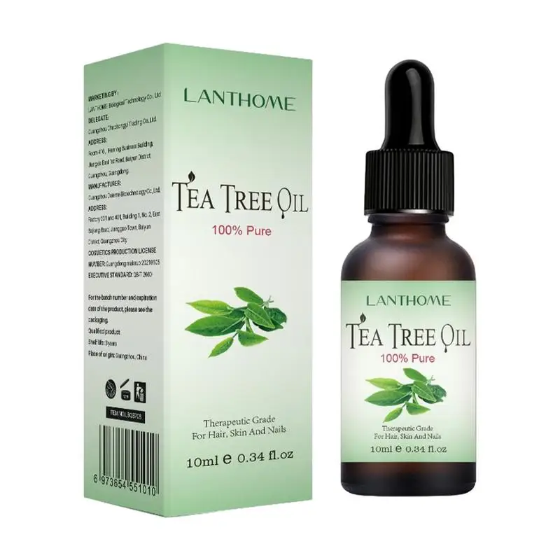 

10ML Tea Tree Oil Tea Tree Oil Organic Tea Tree Moisturizing Oil Therapeutic Grade Natures Solution For Face Skin