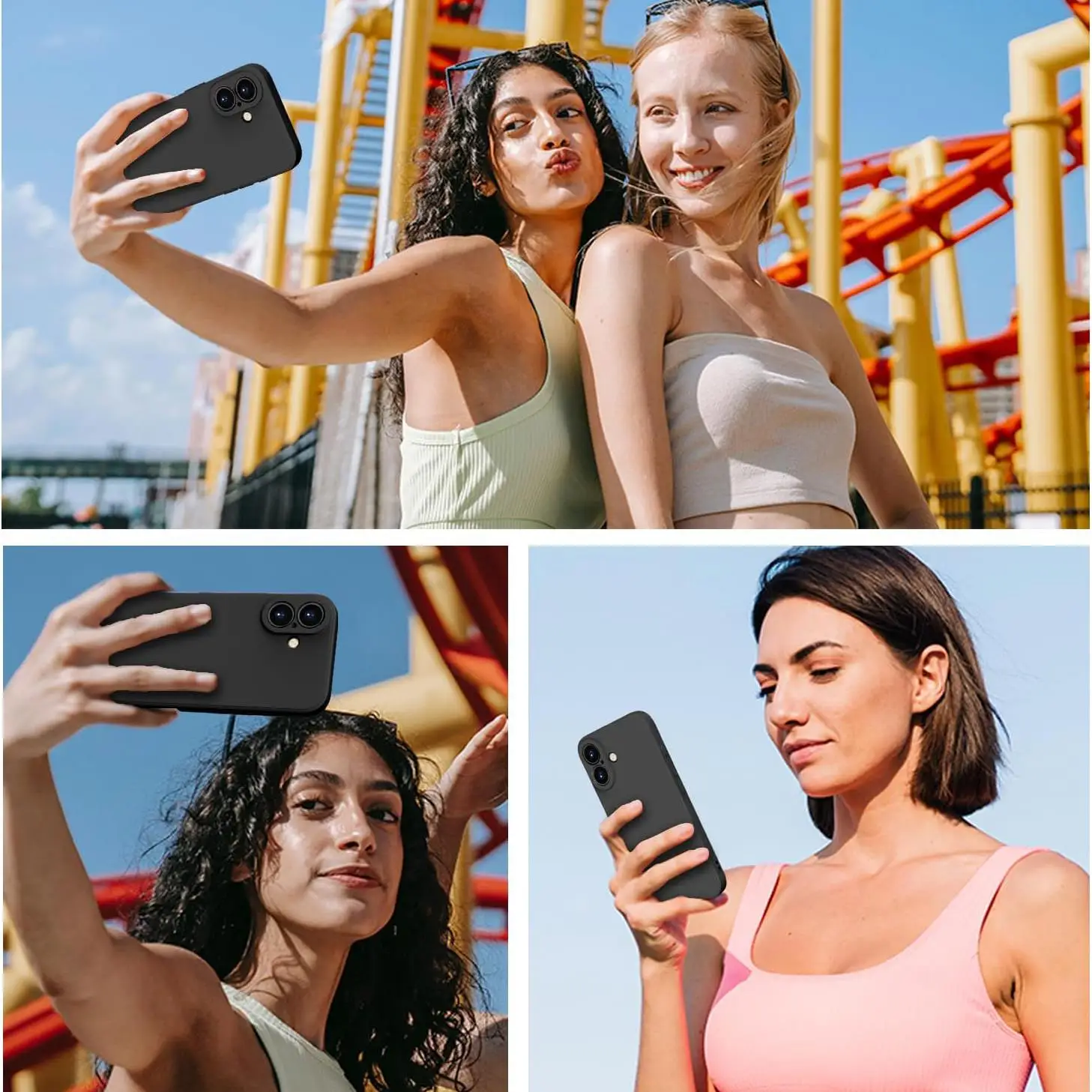 Premium Liquid Silicone Shockproof Phone Case - Soft, Protective & Durable Design