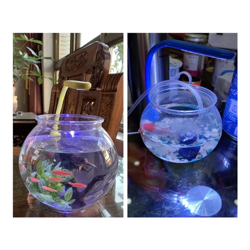 Plastics Fish Bowl Clear Bubble Planter Terrarium for Centerpieces Party Decor fish aquarium