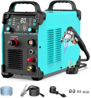 Plasma Cutter 80 Amps Pilot Arc Plasma Cutter Machine Digital Screen Display Dual Voltage 110/220V Plasma Cutting Machine 1