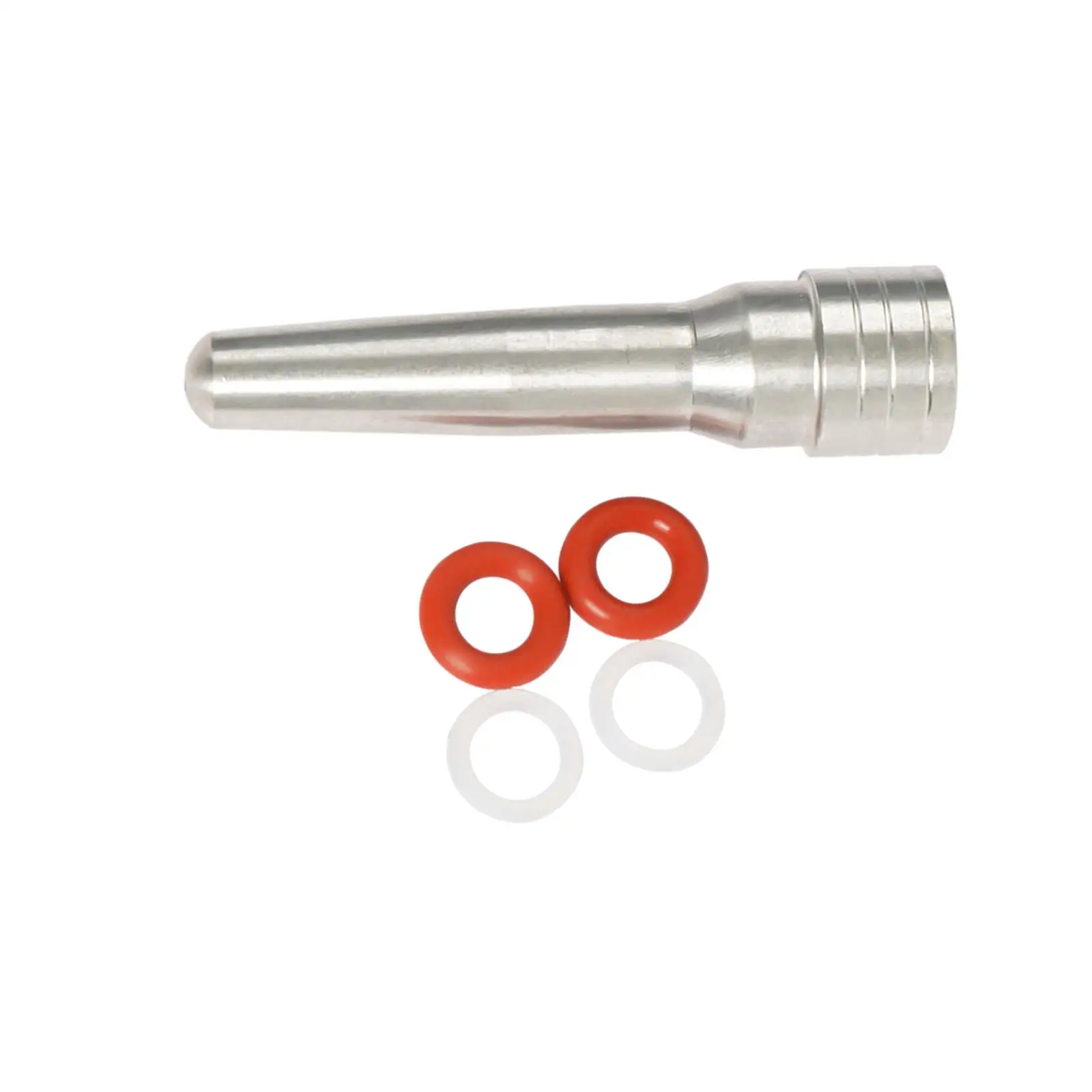 

Coffee Steam Nozzle Durable Stainless Steel Washable Milk Foam Tip with Rubber Rings for Eco310 Ecp3420 EC310 EC9335 Coffee Tool