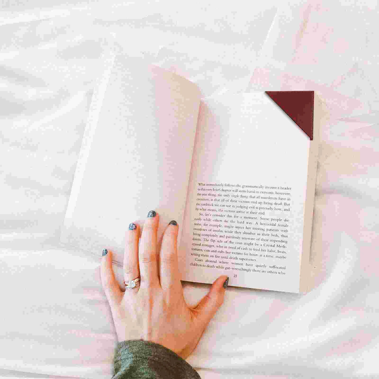 

9Pcs Corner Protector Page Marker Corner Reading Book Marker Corner Protect Bookmark
