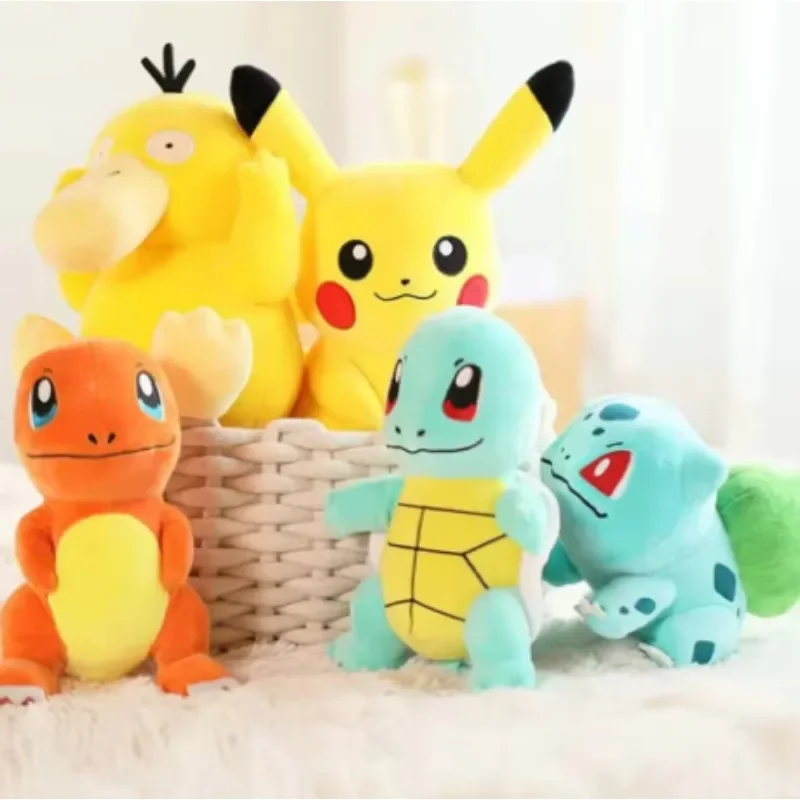 20CM Pokemon Plush Pikachu Dolls Kawaii Anime Pok&eacute;mon Pichu Short Stuffed Toys Cute Cartoon TOMY Pokmon Children Birthday Gift