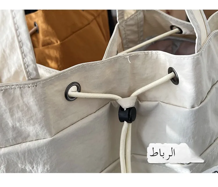 حقيبة ظهر خفيفة الوزن للسفر متعددة الاستخدامات، حقيبة نسائية عصرية للطالبات الجامعيات، حقيبة بسيطة للتنقل اليومي وتسلق الجبال...