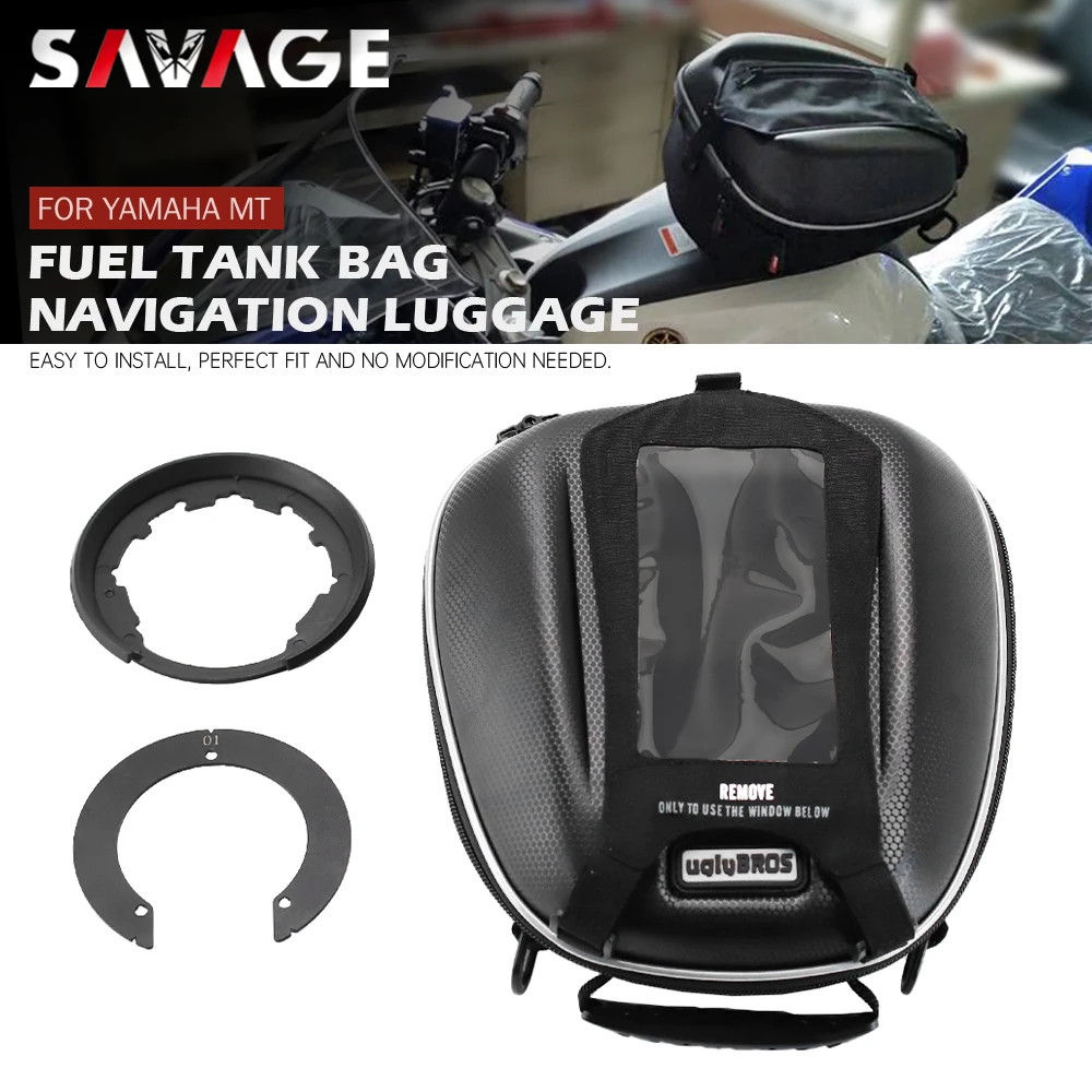 

Tank Bags For YAMAHA MT03 YZF R15 V3 V4 R125 R25 R3 R6 R1M TDM 900 MT15 MT125 MT25 Motorcycle Racing Waterproof Luggage Tanklock