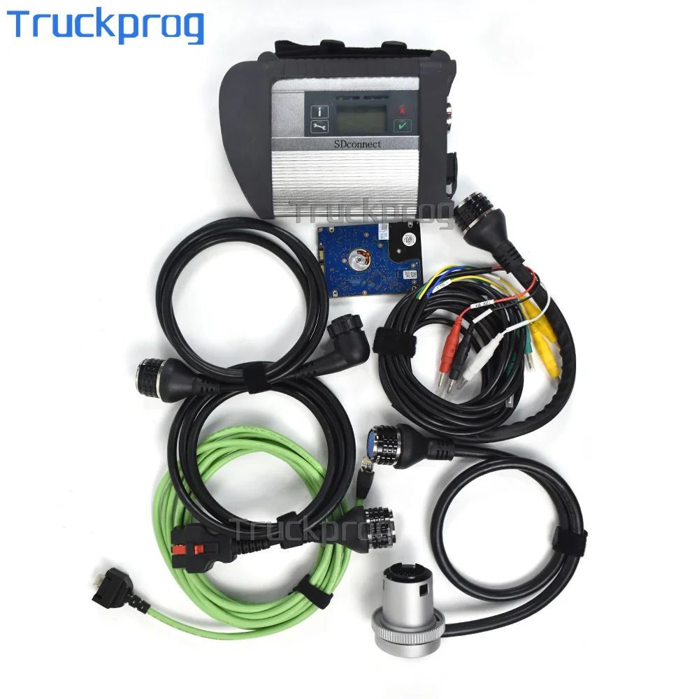 

Top Quality MB STAR C4 Car Diagnostic Tool MB SD Connect Compact 5 Update by MB Star Diagnosis C4 Support Wifi with Software SSD