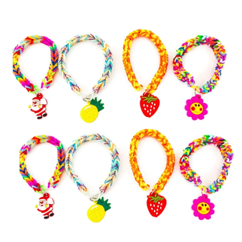 Resin Charms Jewelry Charms 10/30/50Pcs for DIY Loom Rubber Bands Bracelets Jewelry Toys Craft Making