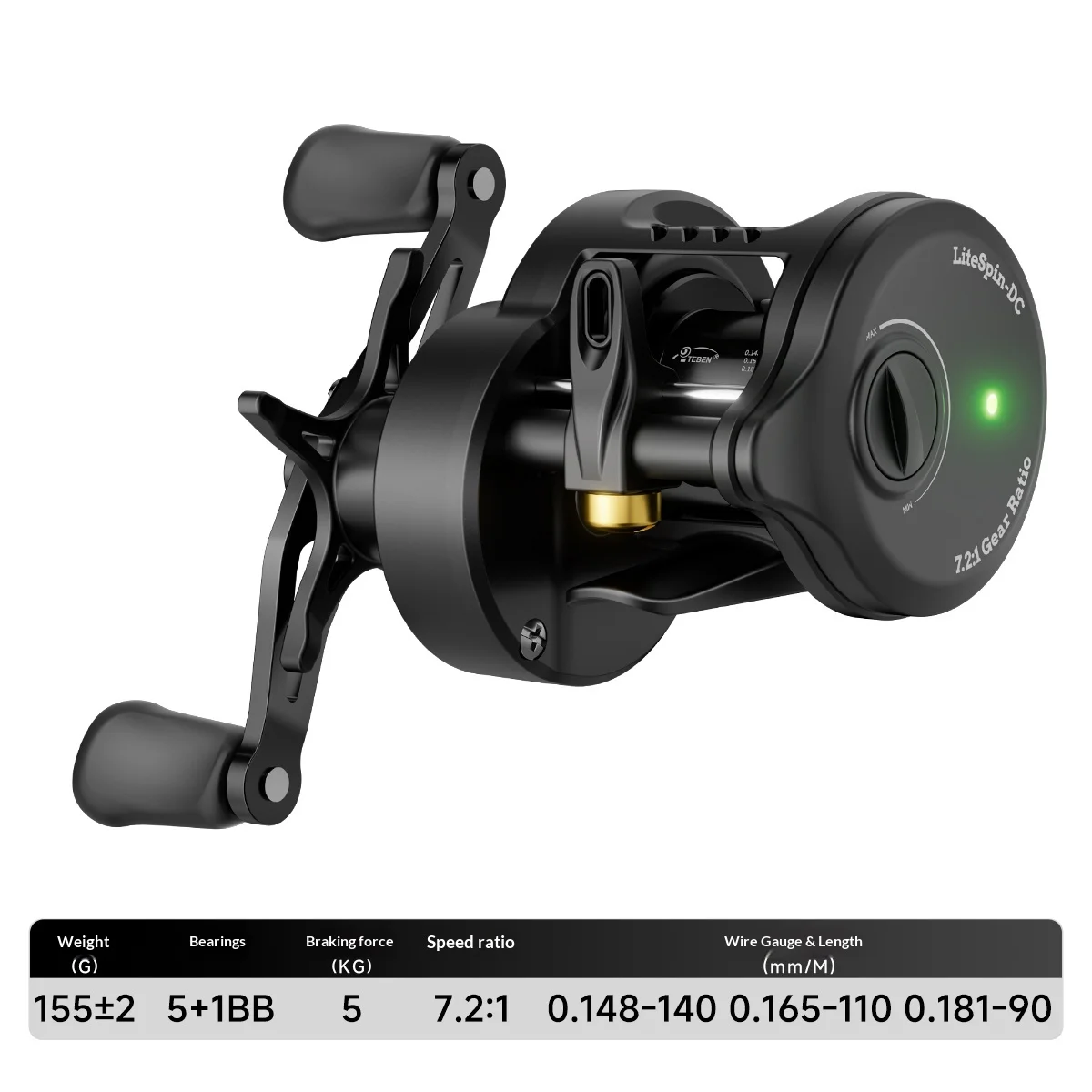 最終価格‼️TEBEN LiteSpin DC 左 最終価格‼️TEBEN LiteSpin DC 左 【公式通販】