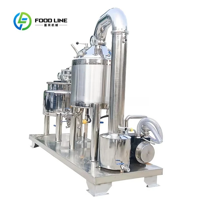 Attrezzatura Personalizzata per Filtrazione e Concentrazione Sottovuoto di Alimenti Liquidi e Pastosi con Riscaldamento Elettrico - Image 4