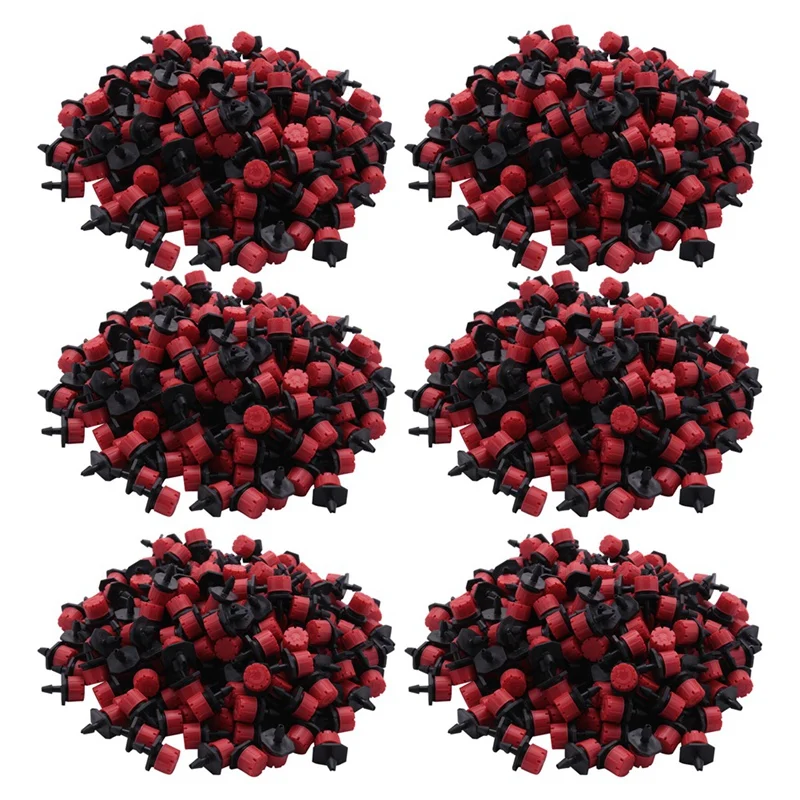 

1200 Pcs Adjustable Irrigation Sprinkler Drip Irrigation System ,Drip Adjustable Emitters