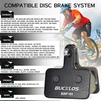 BUCKLOS Bike Brake Pad Resin Disc Pads For SHIMANO B01S Wear-resistant MTB Bicycle Hydraulic Brake Pad for B03S B05S Brake Parts 2