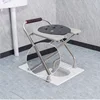 Versatile Folding Toilet Chair for Seniors -Easy-Transport Commode, Adjustable Bedside Facility, Maternity-Friendly and Portable 6