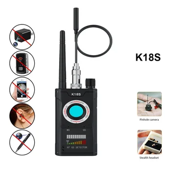 K18S Reverse Camera Detector GSM Audio Error Finder GPS Signal Scanner Upgrade RF Tracker Detect 1