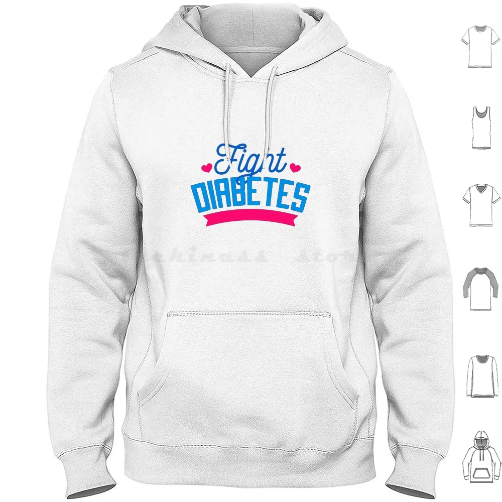 Copia Del Diabete Consapevolezza Felpa Con Cappuccio Cotone Manica Lunga Diabete Diabetico Disegni Diabetici Dexcom Rivettatrice Rivetto Tipo Uno