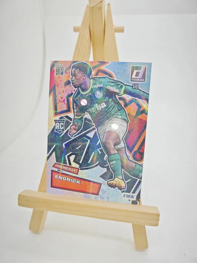パニーニ自家製スター DIY カード メッシ ロナウド サイン入り