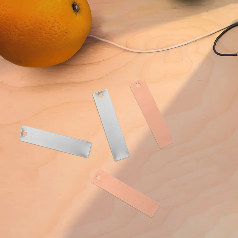 MAGICLULU 10pièces Zinc Anode Sheets Strip For Electroplating