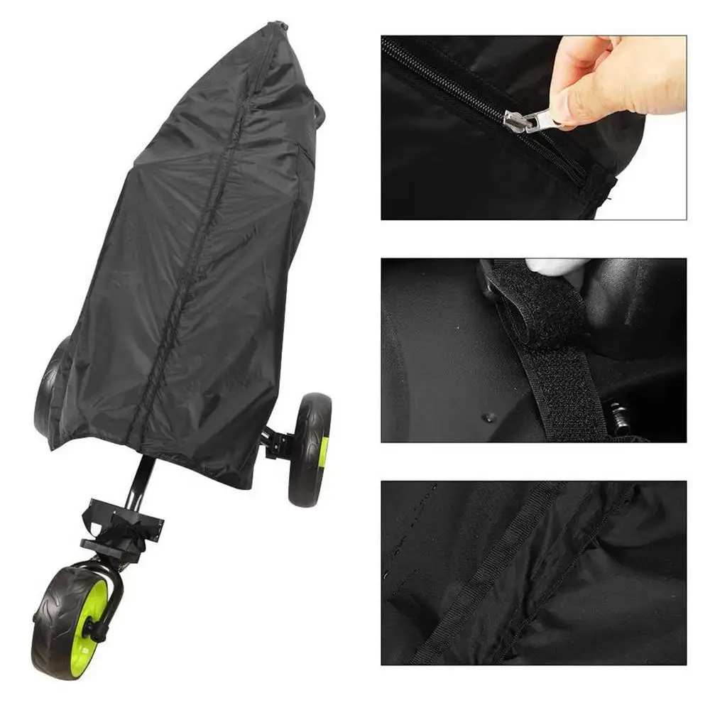 Description Picture 2 of itemRain Cover For Golf Bag Oxford Waterproof Rain Push Cart Heavy Duty Club Bags Raincoat Great For Golfer At Outdoor Golf supplies