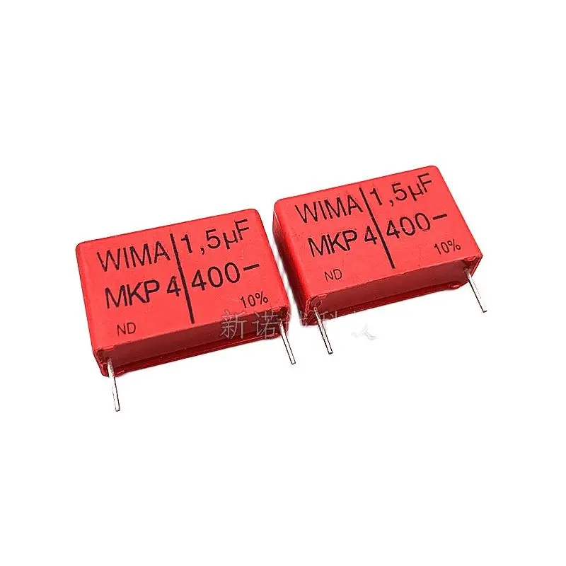 

10 шт./WIMA 400 В 155 1,5 мкФ 400 В 1U5 MKP4 контактный аудио конденсатор 27,5