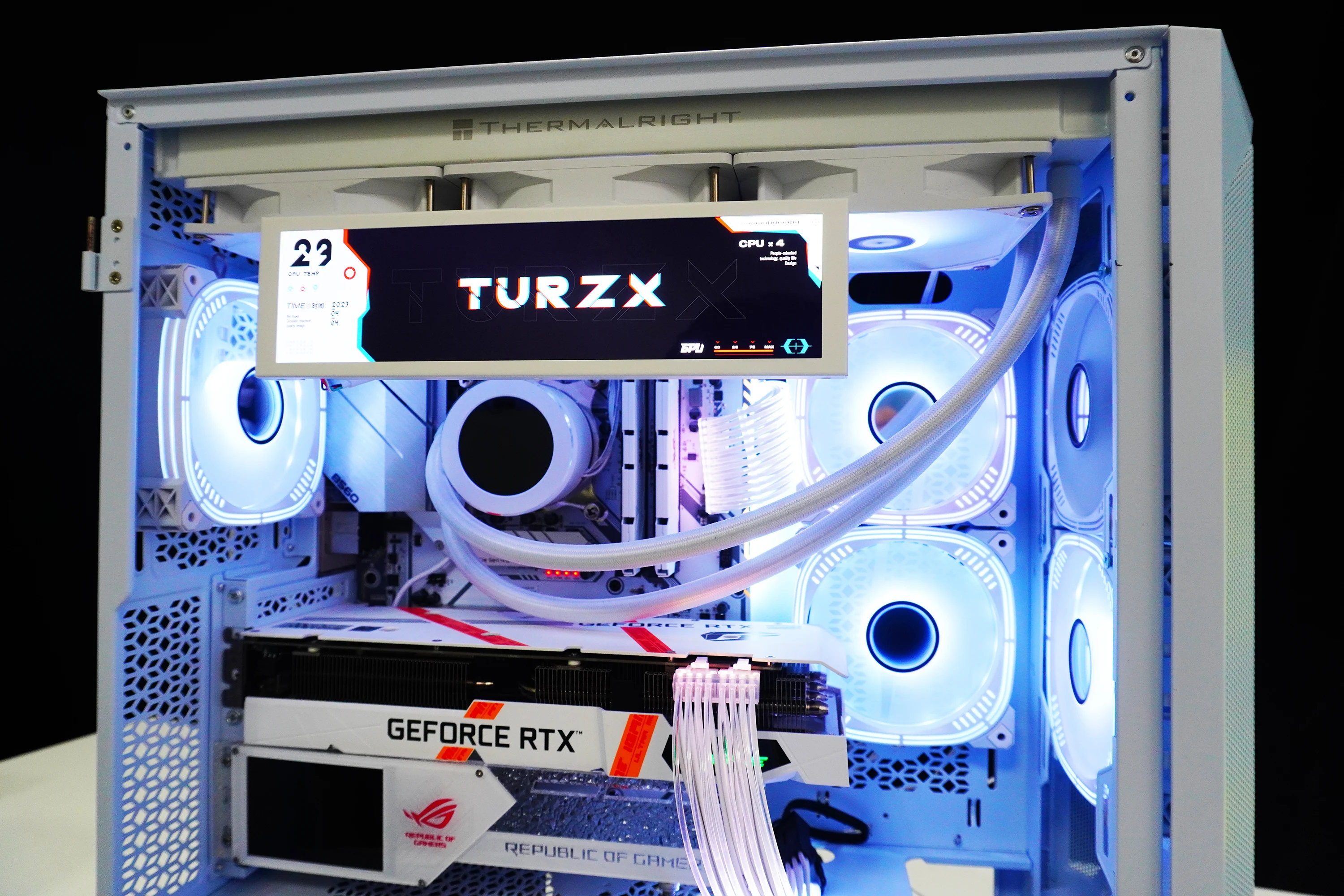 Tela Secundária Ips Lcd Usbc Compatível com Hdmi para Chassis de Computador Cpu Ram Monitor de Gpu Monitor Usb Não Aida64 88 - Imagem 2