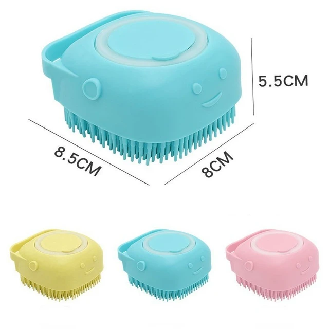 Bathroom Puppy Big Dog Cat Bath Massage Gloves Brush Soft Safety Silicone Pet Accessories for Dogs Cats Tools Mascotas Products 5