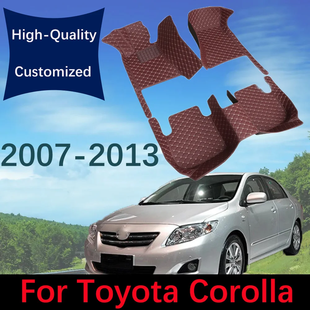 CustomCarFloorMatsForToyotaCorollaX10thE140E15020072008