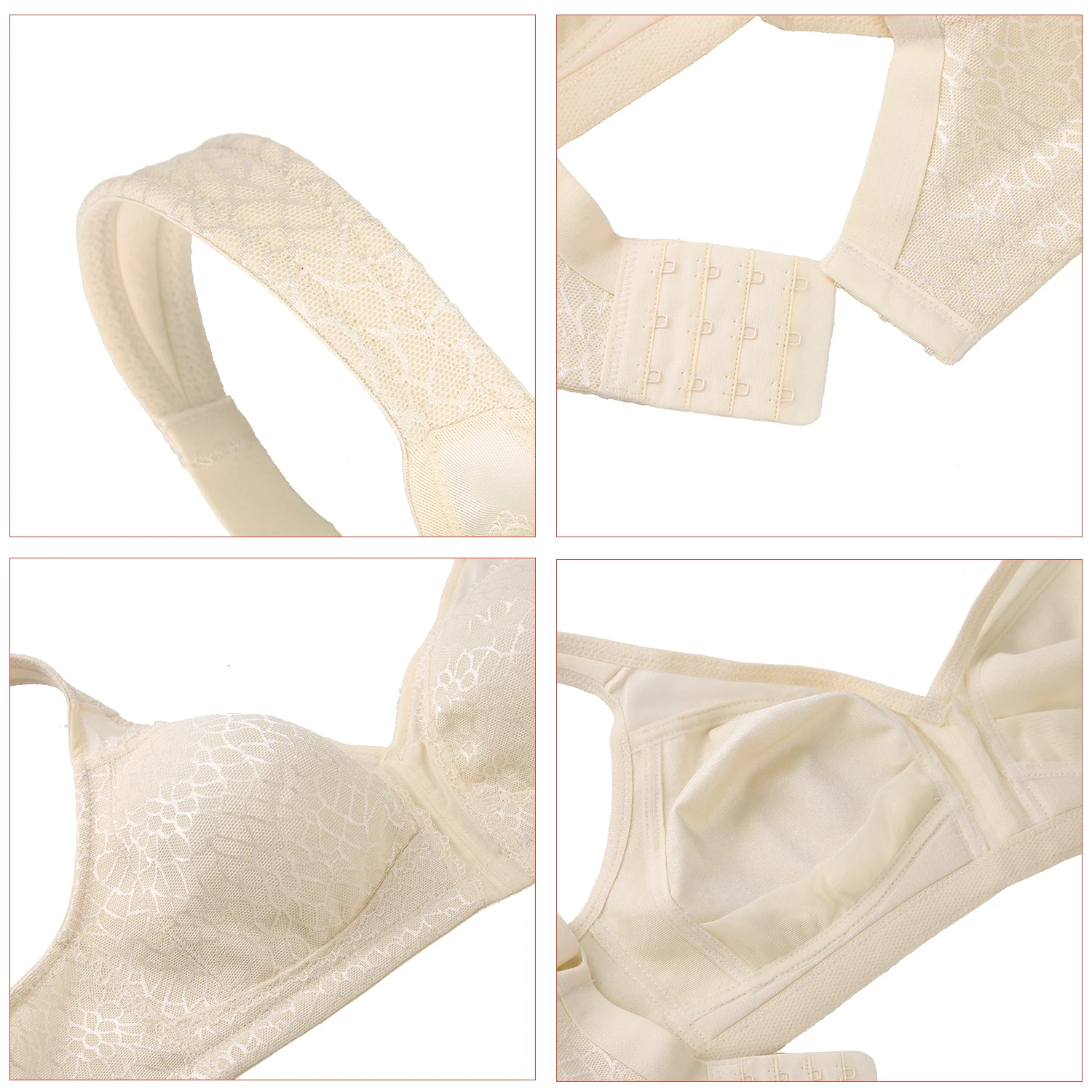 Minimizer Bra Plus Size Women Full Coverage Wireless Bras Women Plus