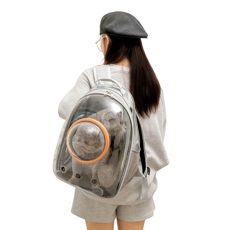 Cat Carrier Backpack Space Capsule Pet Carrier Transparent Extra Large Backpack for Pets