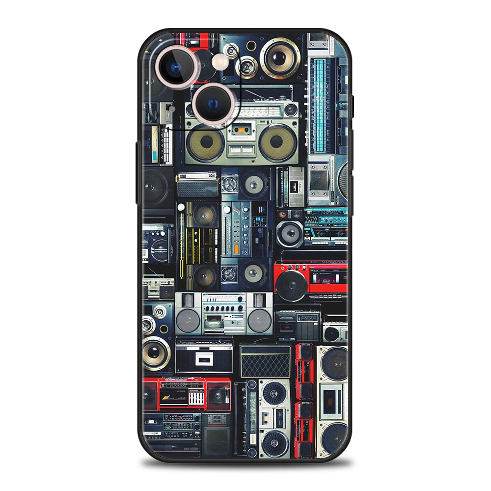 Inside Circuit Board Phone Case Cover for iPhone 15 14 13 12 11 Pro Max 7 8  Plus XR XS X 13 Mini Silicone Soft Fundas Shell Capa