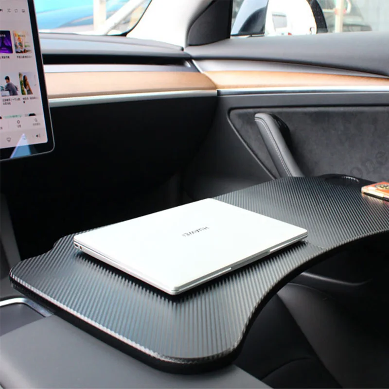 Tesla modèle Y/3 plateau repas déjeuner en voiture bureau pour ordinateur  portable pour travailler à distance voitures Table mise à niveau plus  confortable grand espace - AliExpress