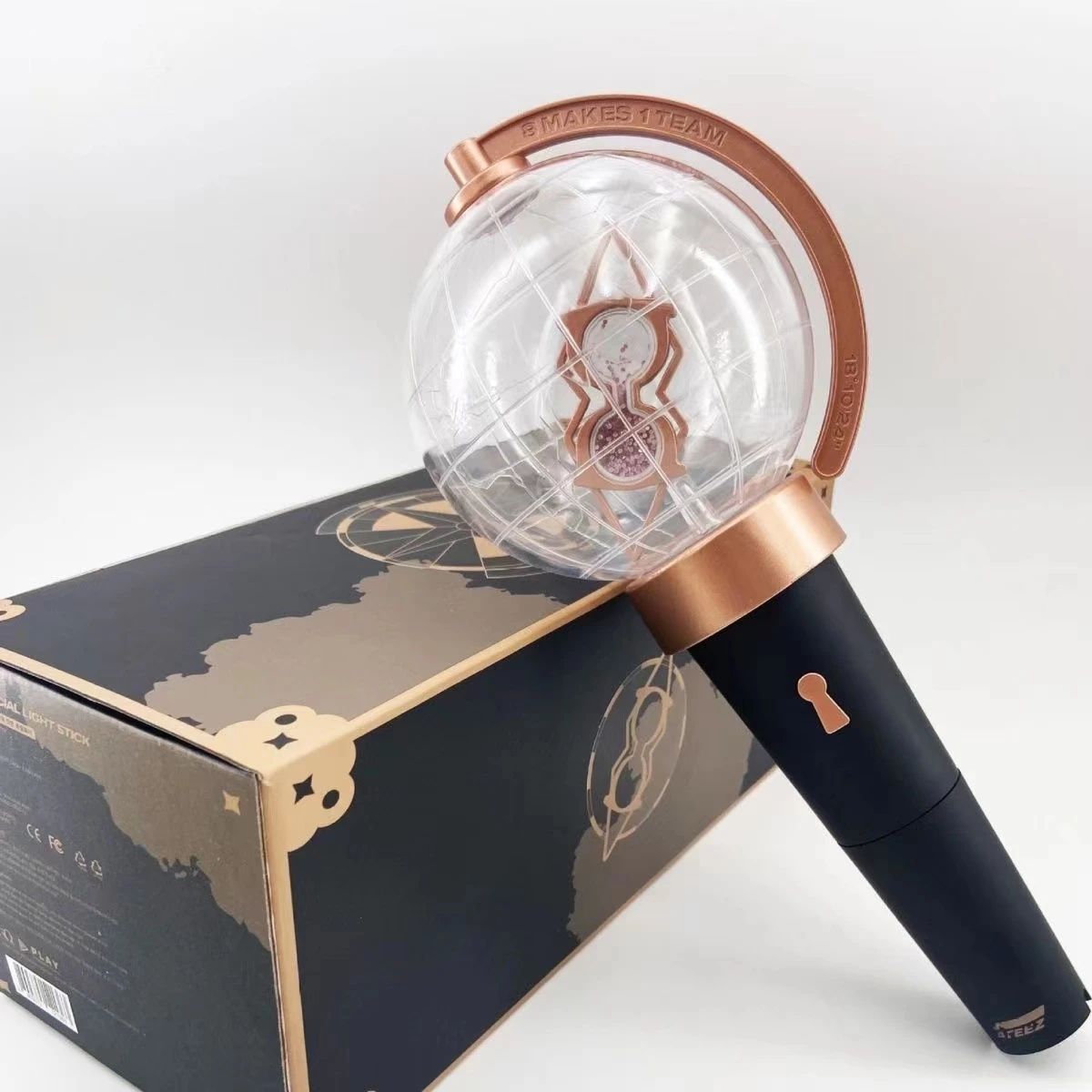 Kpop Ateezed Lightstick Korea Light Stick Globe Hand Lamp Concert Lamp
