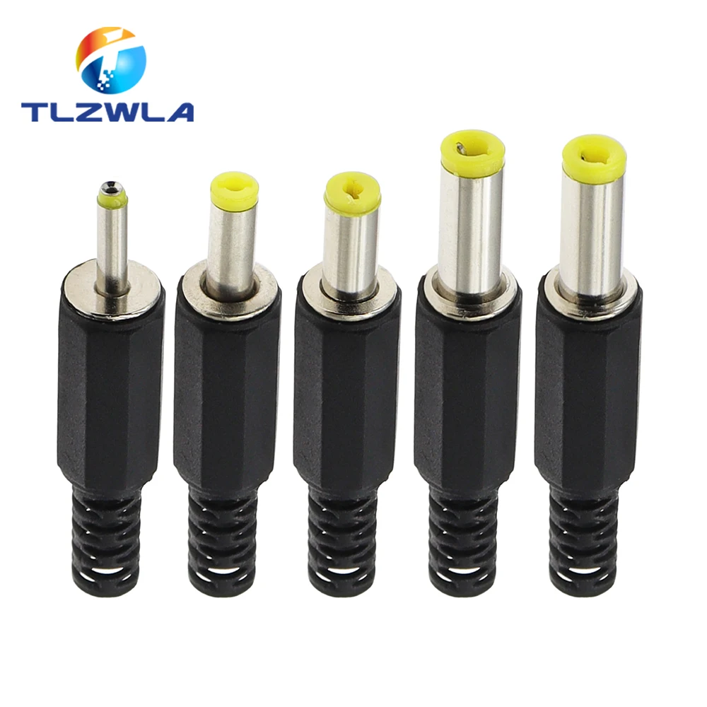 DC Power Adapter Plug 10 PCS 5.5*2.1mm DC Plug Connector