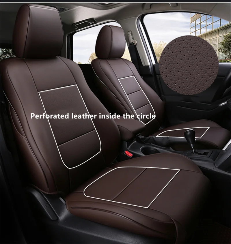 Per Mazda 3 CX5 Custom Fit accessori per coprisedili per auto 360 gradi per Mazda 6 Full Covered Top Quality Leather 5 posti Set completo