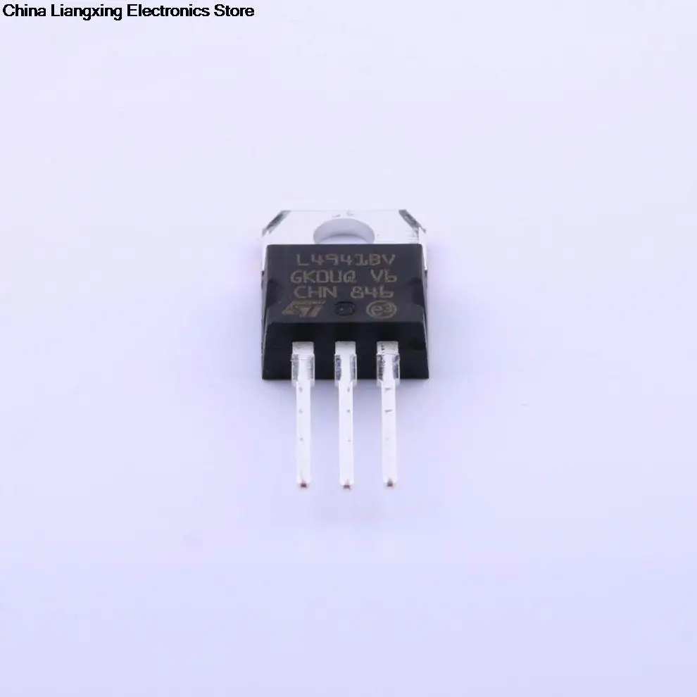 

10-100PCS L4941BV LDO Regulator Pos 5V 1A 3-Pin(3+Tab) TO-220AB Tube L4941BV