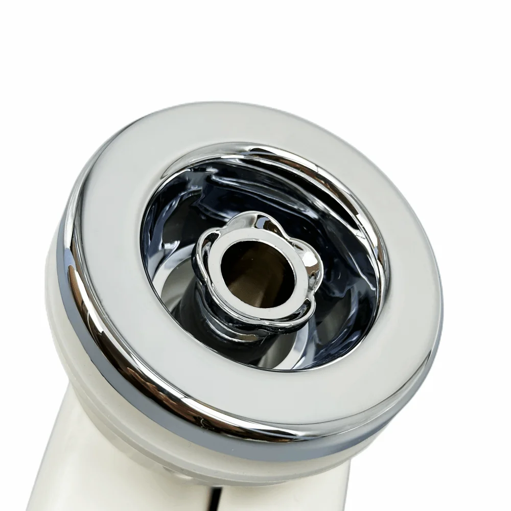 &Phi;77.8mm Cover 33.3mm Water-in Bathtub Jet Nozzle ABS Chromed Cap PVC Body Massage Bathtub Bubble Nozzle Hot Tub Water Jet